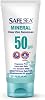 Safe Sea Zinc Oxide Sunscreen SPF50 | Clear Mineral Face Sunscreen Without White Cast | Anti-Jellyfish Sting Protective Lotion | Coral Reef Safe | Travel Size - 60ml 1 tube