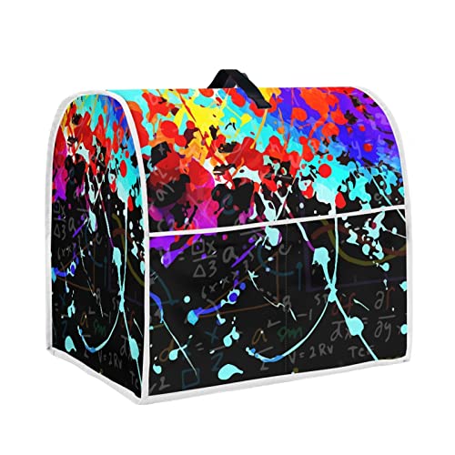 Veniyate Colorful Art Print Stand Mixer Cover Compatible with Kitchen Aid Mixer, Fits All Tilt Head & Bowl Lift Models with 3 Pockets for Accessories