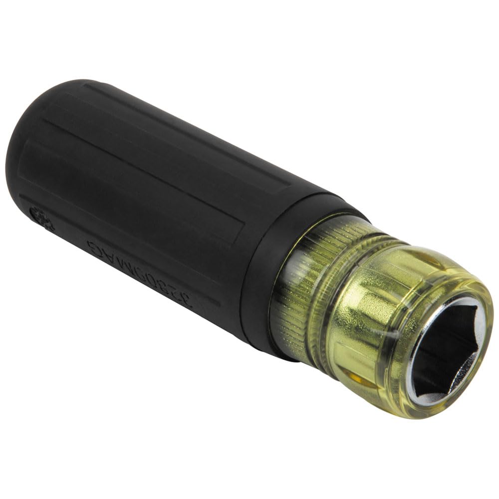 Klein 9-in-1 Magnetic Nut Driver - SAE Sizes -4 Klein 9-in-1 Magnetic Nut Driver - SAE Sizes -4