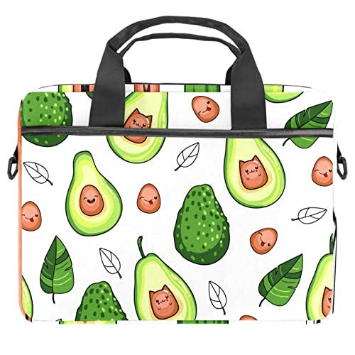 Sac ordinateur 13-14.5 pouces au motif avocat pour le quotidien