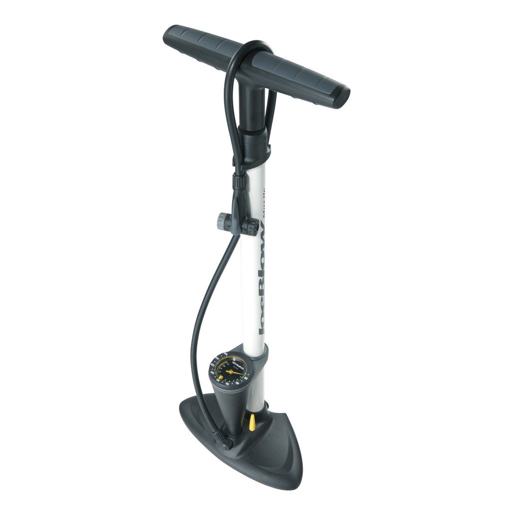 Topeak Unisex Adult JoeBlow Max HP Floor Pump - White, 67.5 x 12.7 x 24 cm