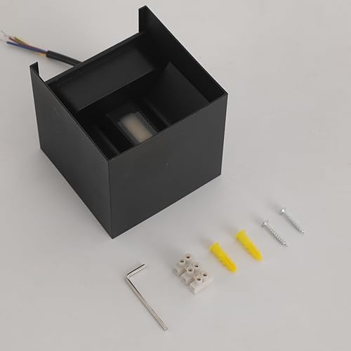 Miniatura 7 de Modernas luces de pared para exteriores de 20 W, apliques de pared modernos para exteriores, 6500 K, 2200 lúmenes, lámparas LED de pared para