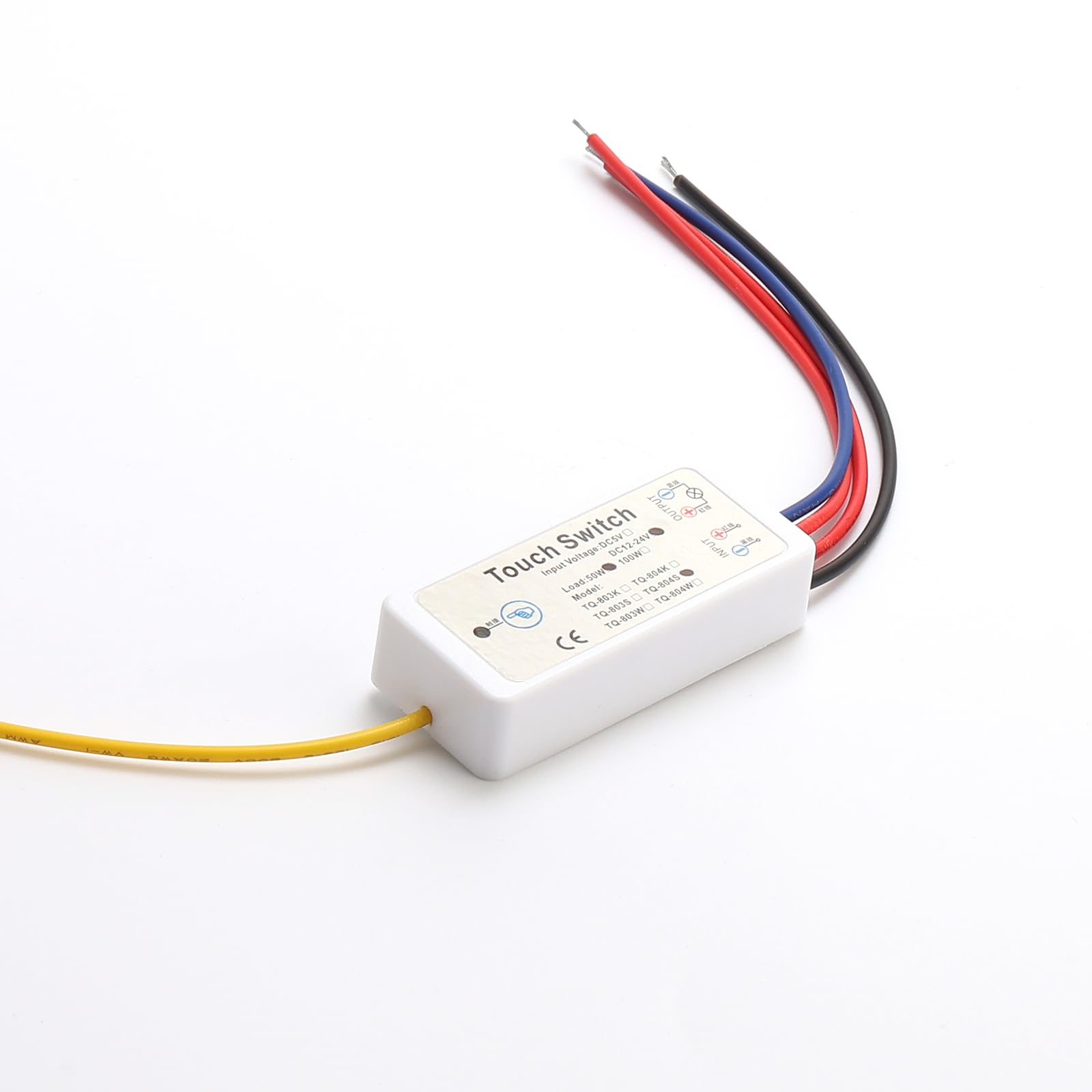 NewZoll Xd-613b 12V LED 4-Mode Touch Switch for Metal Body