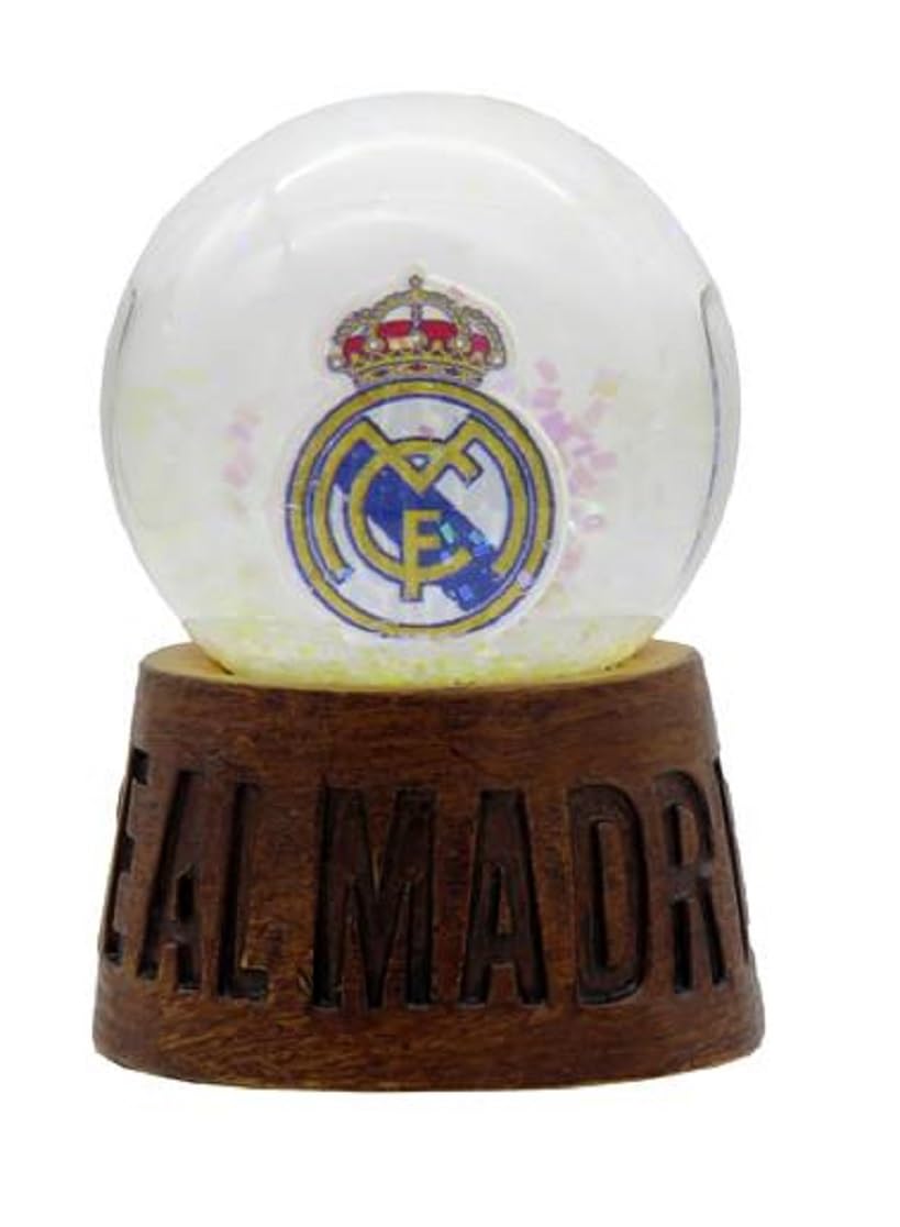 Cypbrands Brown Real Madrid Small Snow Globe 6.5X4.5cm