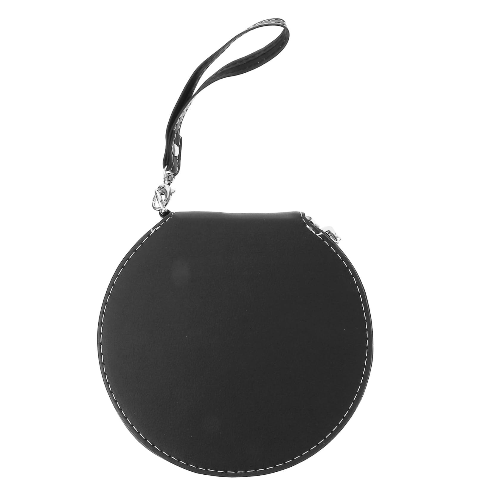 KONTONTY Capacity CD Storage Case Portable Disc Dvd Organizer for Home and Travel Lightweight Design with Zipper Closure for Easy Access and Space Saving