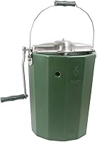 Vista 6 de PREMIUM 6 qt. - Immergood Stainless Steel Ice Cream Maker - Hand Crank