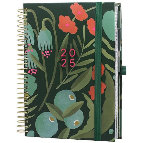 Boxclever Press Family Life 2025 Diary A5 Week to View. Stunning Diary 2025 with 7 Column Layout. 2025 Planner Diary runs Now until Dec'25. Boxclever Diary 2025 with Shopping Lists, Stickers & More.
