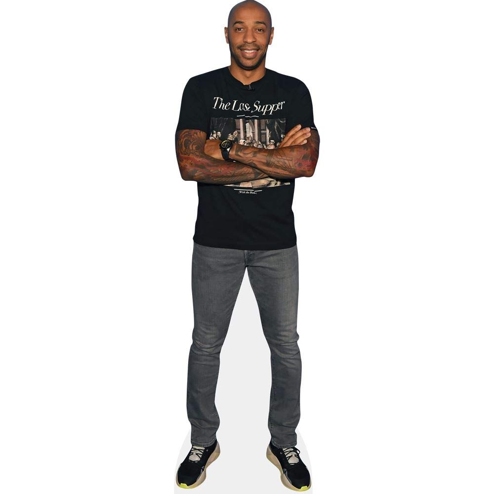 Celebrity Cutouts Life Size Cutout Thierry Henry (Casual)