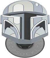 PopSockets Phone Grip with Expanding Kickstand, for Phone, Star Wars, PopOut - Mandalorian Helmet