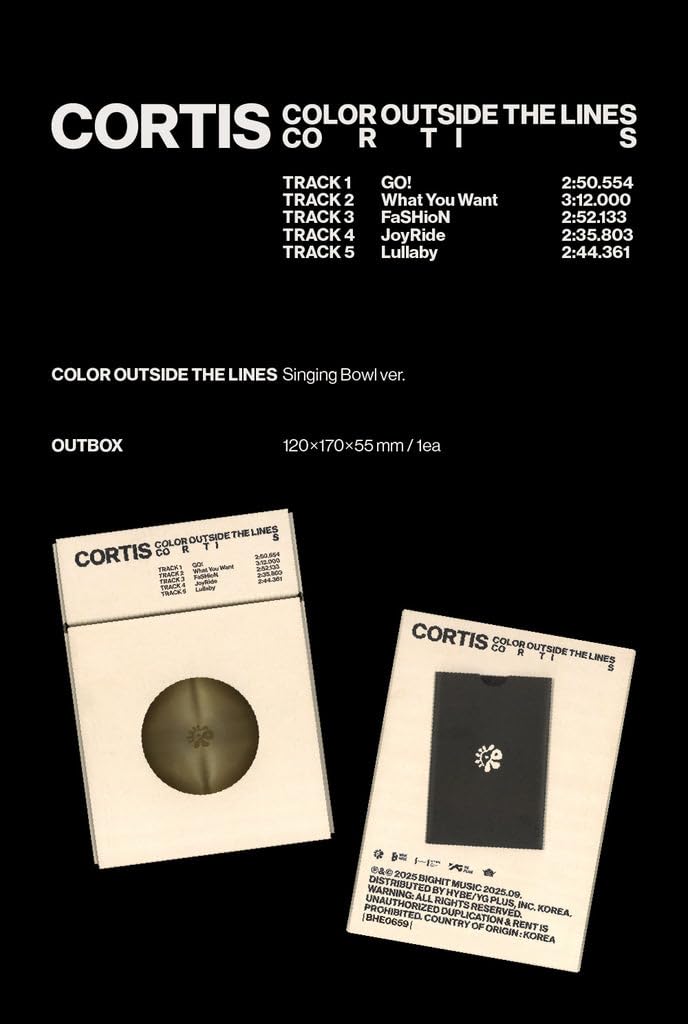 Amazon.co.jp: コルティㇲ Cortis - 1st EP Color Outside The Lines