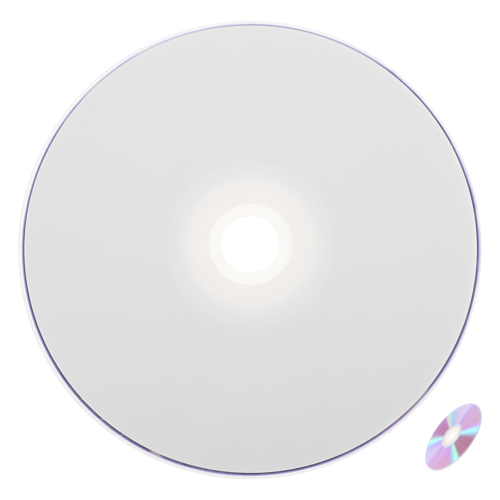 BESPORTBLE 1set Blank Cd Disc for Music Data Recording Capacity Writable Media for High-Speed Burning Compatible Cd DVD Formats for Music and Phone Recordings