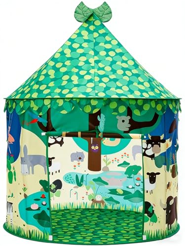 Floving Tente de Jeu tipi pour Enfants, Tente Pop-up pour Enfants pour s'amuser à l'intérieur et à l'extérieur, Jouet pour Fille, Maison de Jeu, Conception...