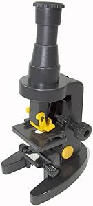 150X My First Plastic Microscope with Mirror Ilumination and Moving Stage.