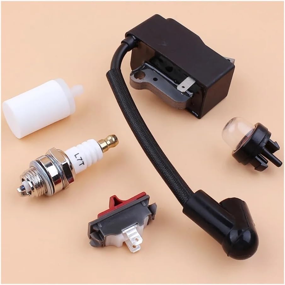 Ignition Coil On/Off Switch Spark Primer Kit Fit for 235R 232R 232L 240RJ Trimmer 537038501