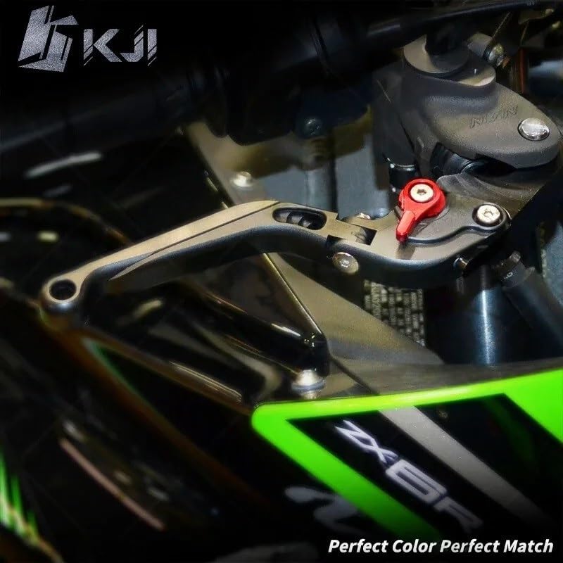 Leviers d'embrayage frein pliables YZF R6 améliorant le confort de pilotage