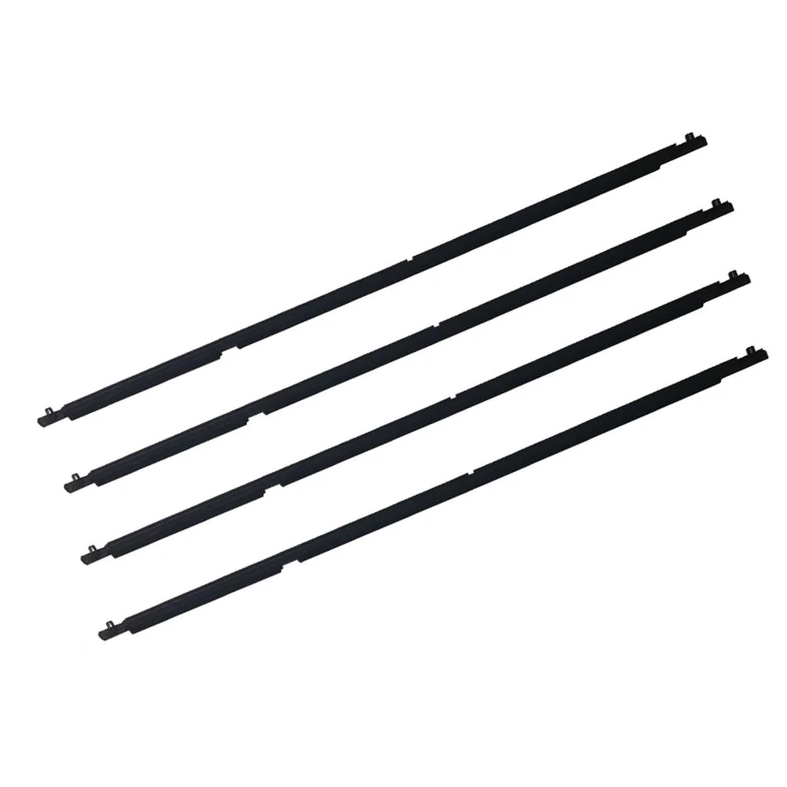 Diqxlgs One Color For Mazda 6 Sedan 2004-2012 4Pcs Car Outer Windows Rubber Weatherstrip Waterproof Pressure Strip Sealing Belt