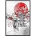 Bushido giapponese Sakura Samurai Pittura diamante Rotondo/Trapano quadrato Mosaico Puzzle Immagine di strass Kit Pittura murale,60x80cm