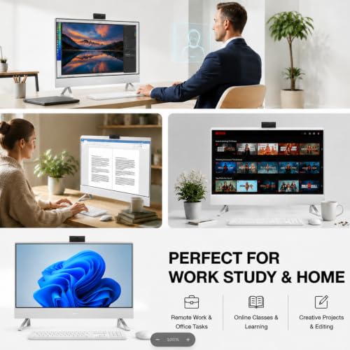 Image of Dell 27 FHD All-in-One Desktop-Intel Core 7 Processor 150U 16GB RAM 2TB SSD