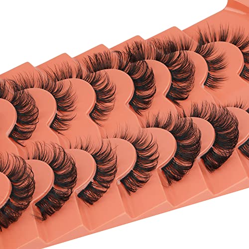 Cluster Lashes Natural Look 4 Styles 5D False Eyelashes Clusters Wispy Individual Lashes 8 Pairs Diy False Lashes Multipack By Calphdiar #TOP5
