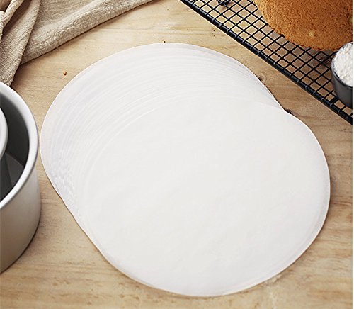 image for TOPNEW Parchment Paper Rounds 7 Inch Diameter Precut for Baking 100pcs