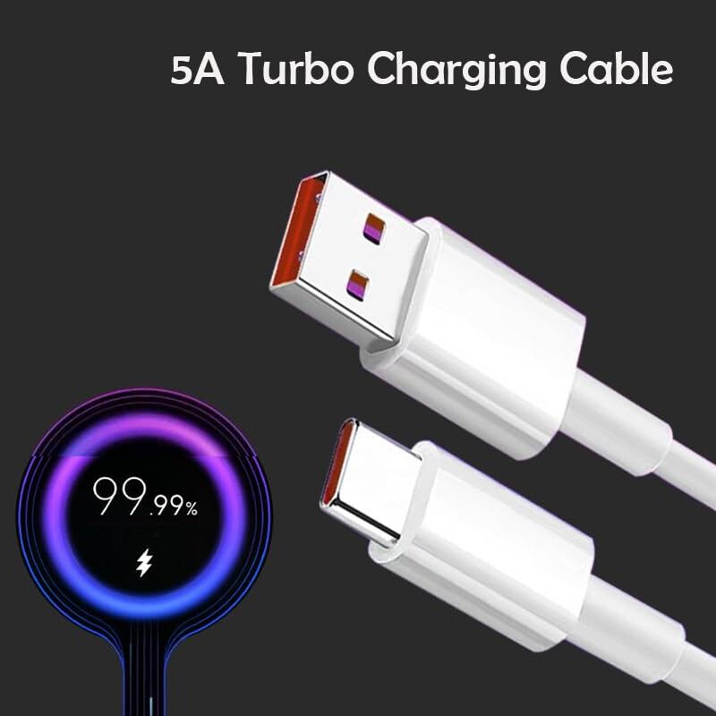 Image of Original 33 watt Fast Charging 6A Cable Compatible for redmi Note 9|9 Prime|Note10| Poco M2Pro|Note 7Pro|Note 9Pro|Note 8 | Note 7|Poco X3 Pro