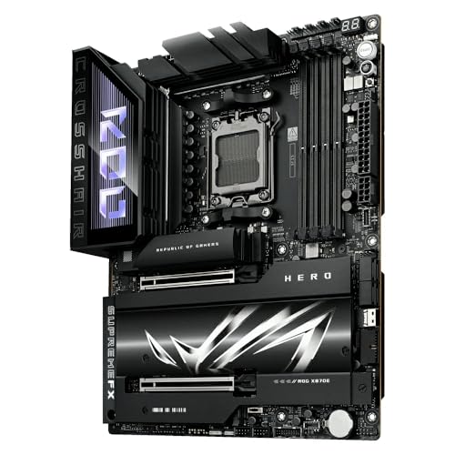 ASUS Sparepart Rog Crosshair X870E Hero AMD X870E Socket Am5 ATX, W129021223 (X870E Socket Am5 ATX)