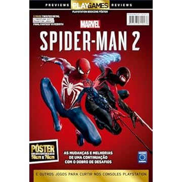 Capa do livro Superpôster PlayGames - Spider-Man 2