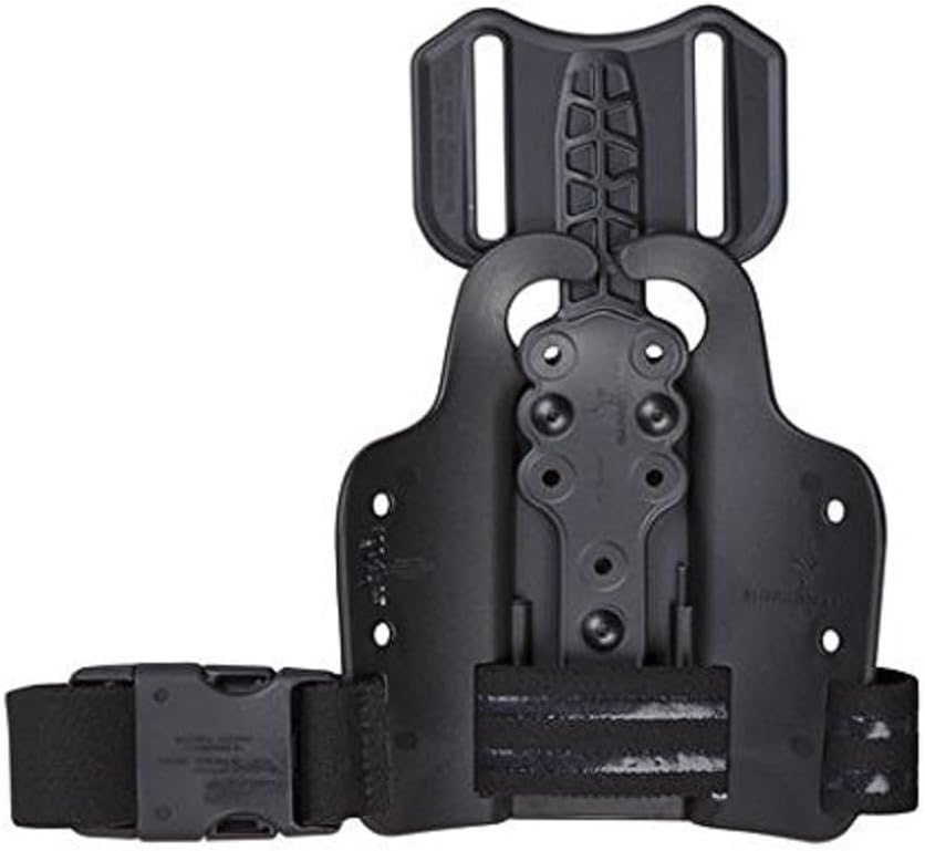 Drop Flex Adapter with Single Strap Leg Shroud for Gun Holsters