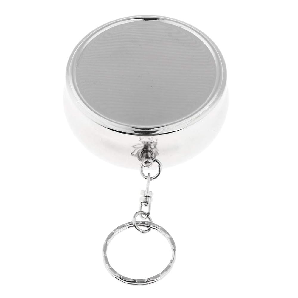 Portamozziconi Tascabile In Metallo - Posacenere Portatile Con Portachiavi - Foto 6