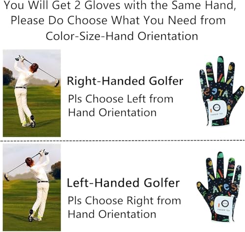 Guantes de golf para niños ideales para entrenar bajo la lluvia 4