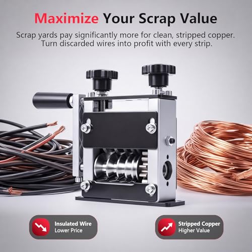 Image of Wire Stripping Machine, 3mm-17mm Wire Diameter