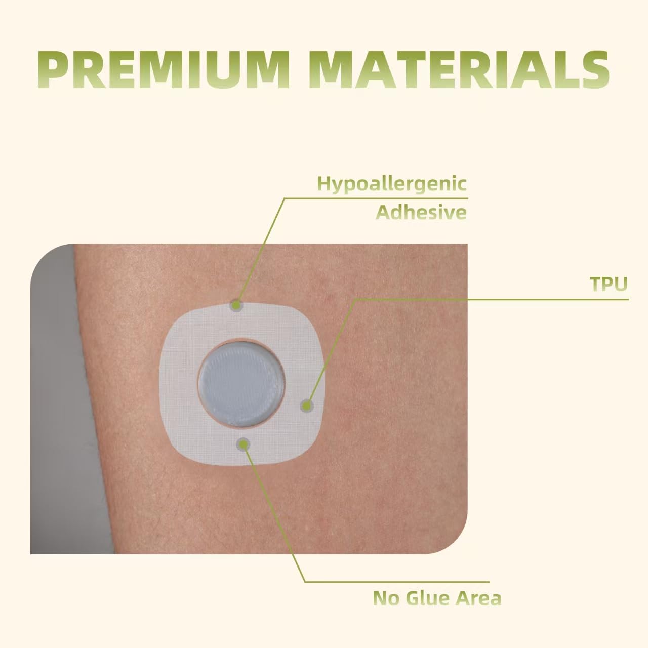 Klebepflaster für Dexcom G7 – wasserdichte CGM-Sensorabdeckungen zum Schwimmen, Duschen und für den täglichen Gebrauch – hypoallergen, transparent und bequem