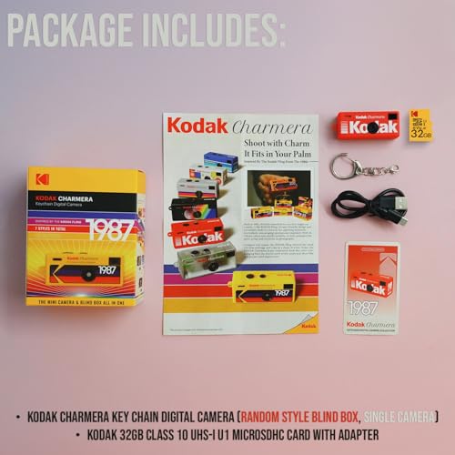 Kodak Charmera Key Chain Digital Camera Random Style Blind Box - image 9