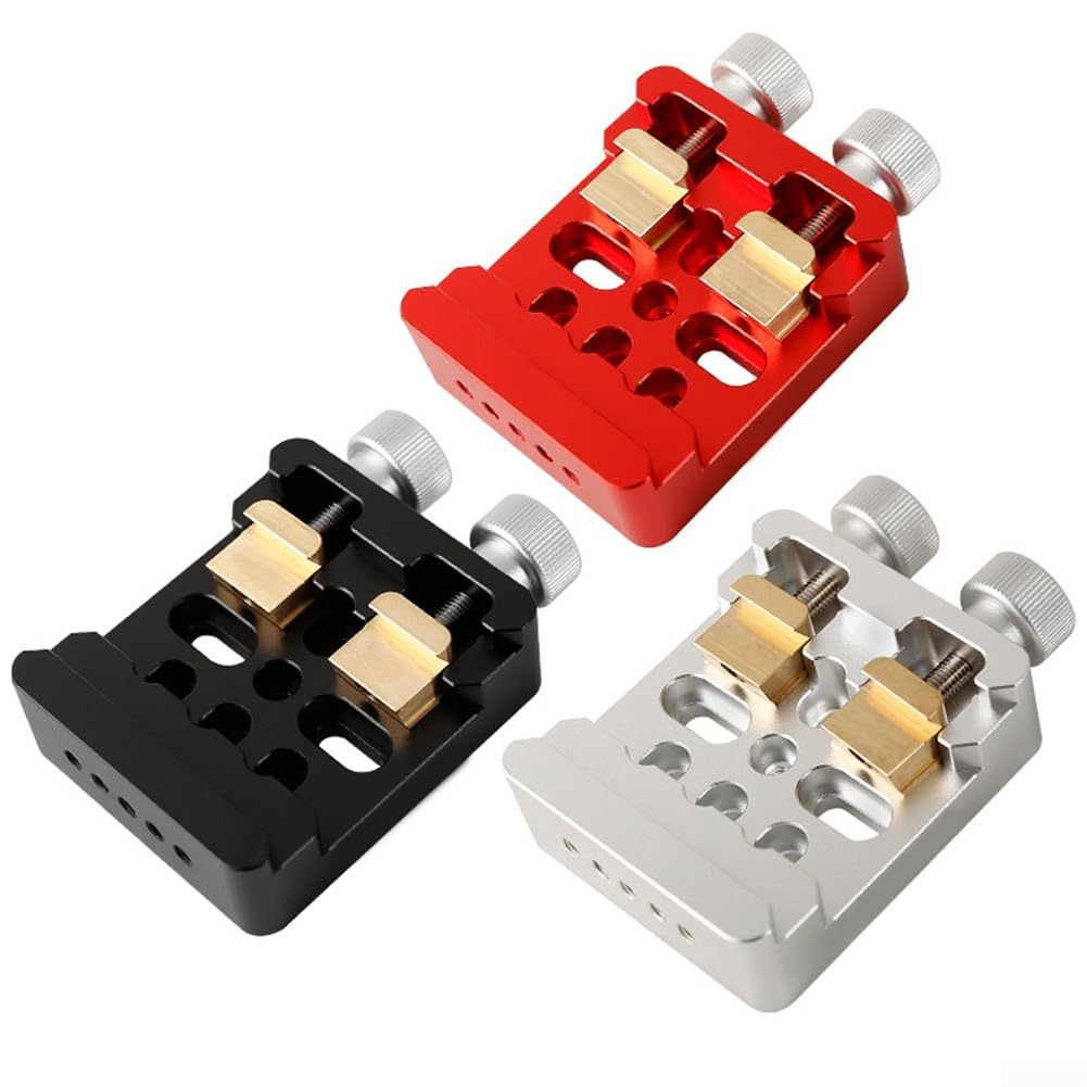 Spelonify Base de montage équatoriale pour télescope astronomique avec alliage d'aluminium durable et système de fixation à double boulon renforcé (argenté)