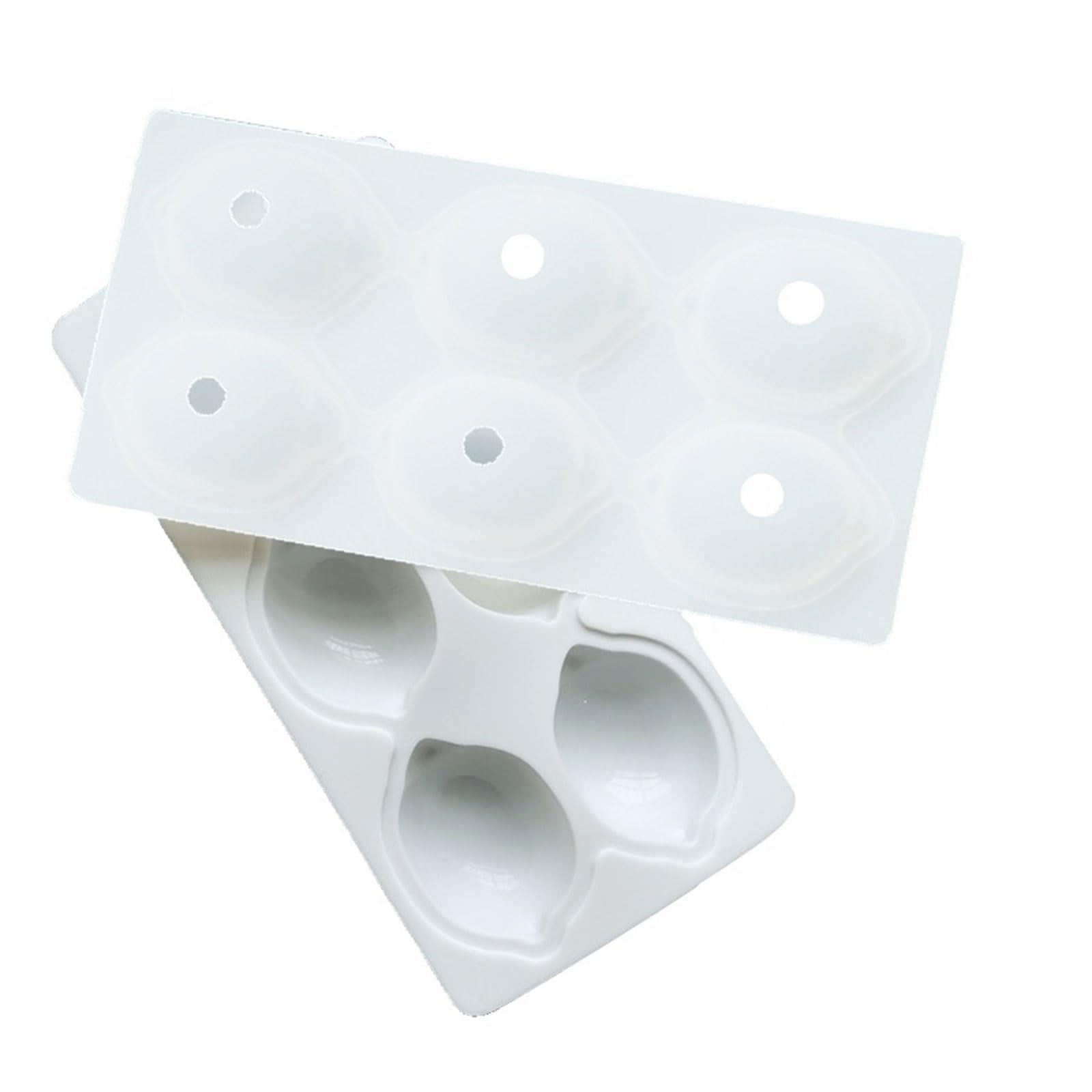 Xjdzineq 6 Cavity Silicones Lemon Shape Jelly Mousses Cake Molds for Creative Dessert Baking with Flexible Nonstick Design Multiuse Silicones Cake Pan