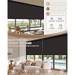 Motorized Blinds with Remote - Motorized Sunscreen Solar Shades - Image 3