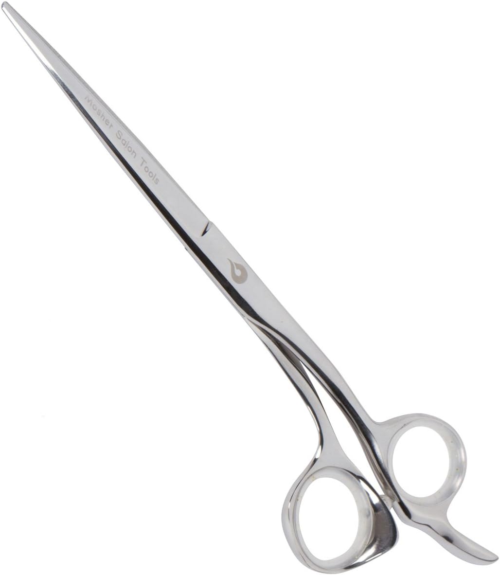Mosher Salon Tools 6.5 Long Salon Hair-cutting Scissors / Shears Light Weight Thin Blades