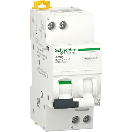Interruttore Differenziale ACTI 9 - 20A, 30mA, 1 Polo+N, Tipo AC