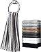 Produktbild Cawö Duschtuch Lifestyle Streifen Jacquard Kiesel Größe 70x140 cm