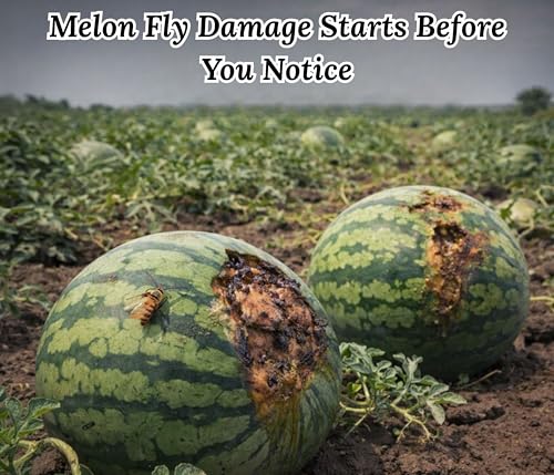 Image of Chipku Glass Trap with Melon Fly Lure for Garden & Farm Use to Control cucurbitae | Effective Pest Control for Melon Fly, Bottle Gourd & All Vegetables - Pack of 2
