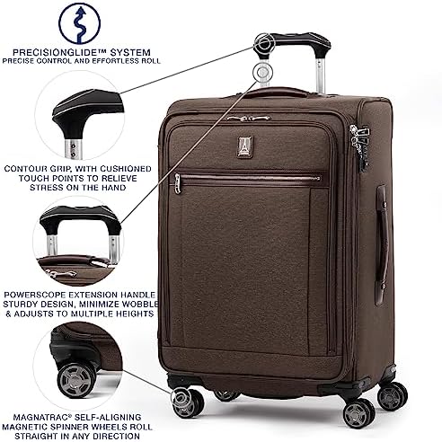 Amazon | Travelpro Platinum Elite ソフトサイド 拡張可能荷物 8輪