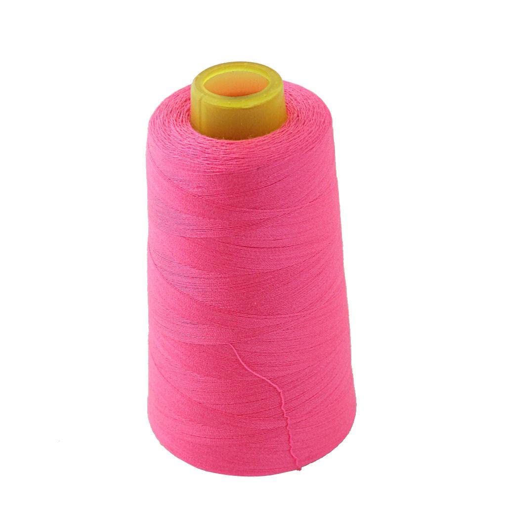 Spool of Polyester Sewing Thread for Sewing Machine 40S/2 Multi-Purpose - Hot Pink