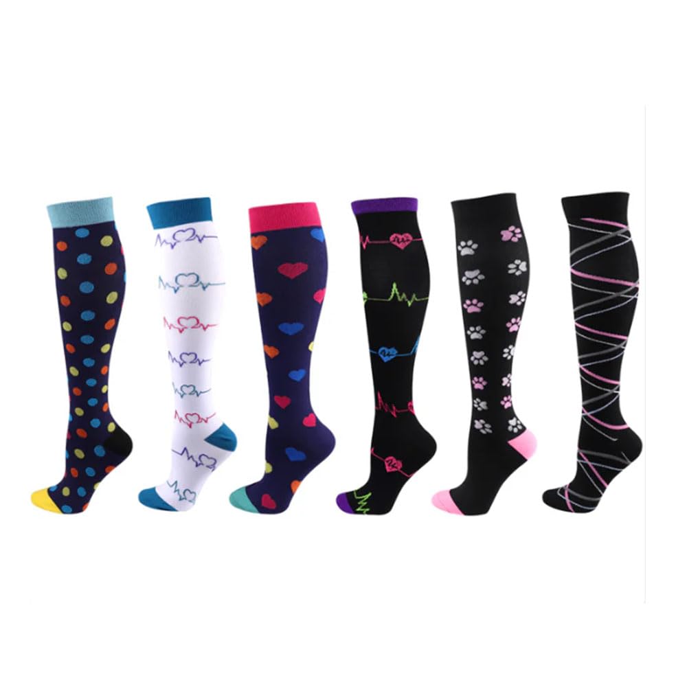 MEIION FitKompress für Frauen Kompressionsstrümpfe Premium Kompressionssocken für Damen & Herren - Ideal für Sport & Flugreisen