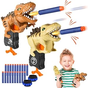 Dislocati ZC7126 Dinosaurier Schaumstoff-Blaster Set
