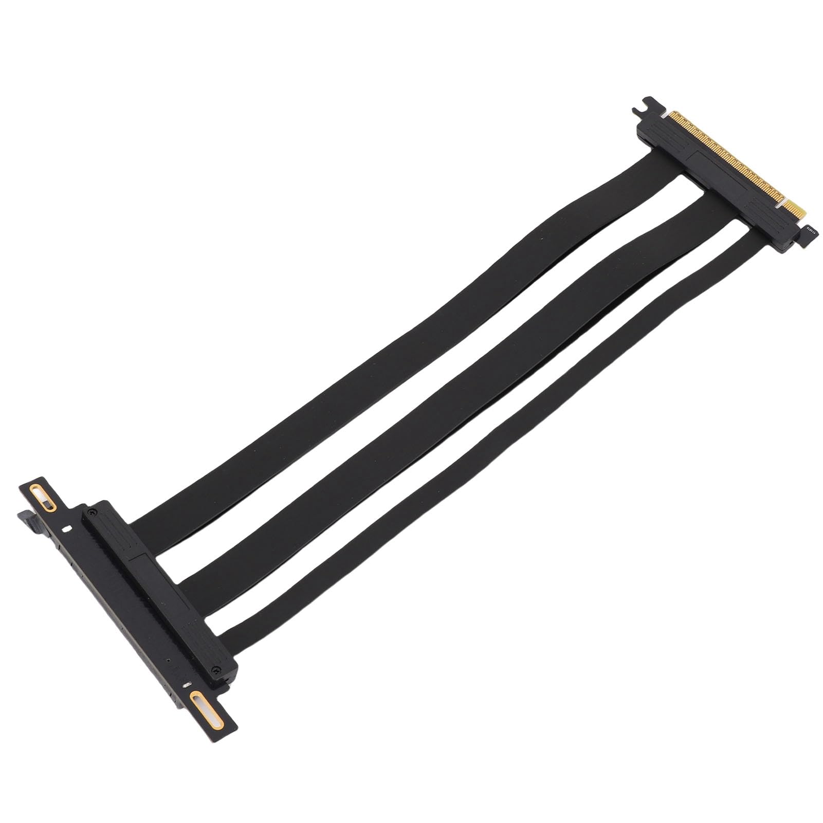 Bnineteenteam Kabel Nośny PCIE 5.0, Szybki Przedłużacz Karty Graficznej ABS PCB, 128 Gb/s do Kompilacji ITX i zastosowań do Gier (30cm)