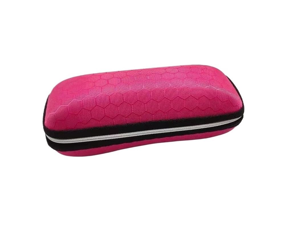 Amibvzhang Sunglasses Case With Fastener Durable Lightweight Travel Hard-shell Glasses Portable Hard EVA Zips For Cases Large Waterproof(A4)