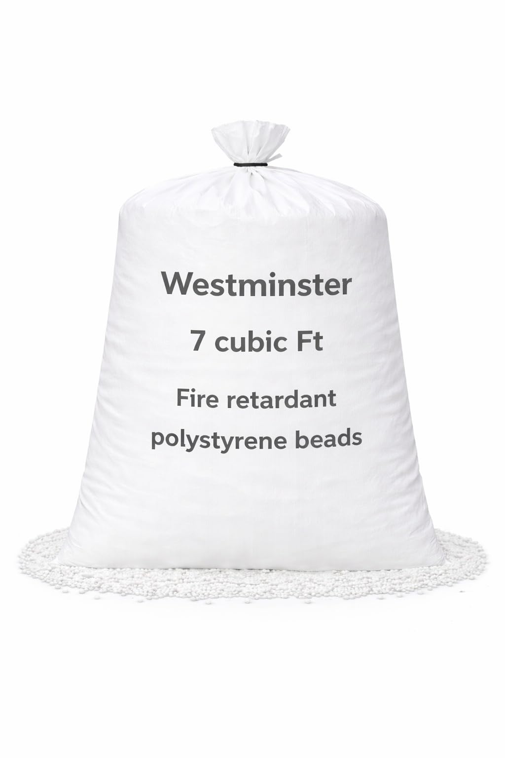 Bean Bag Filling Refill Booster Polystyrene Extra Beads Top Up Bag Beans Balls Various Sizes (7 Cubic Feet)