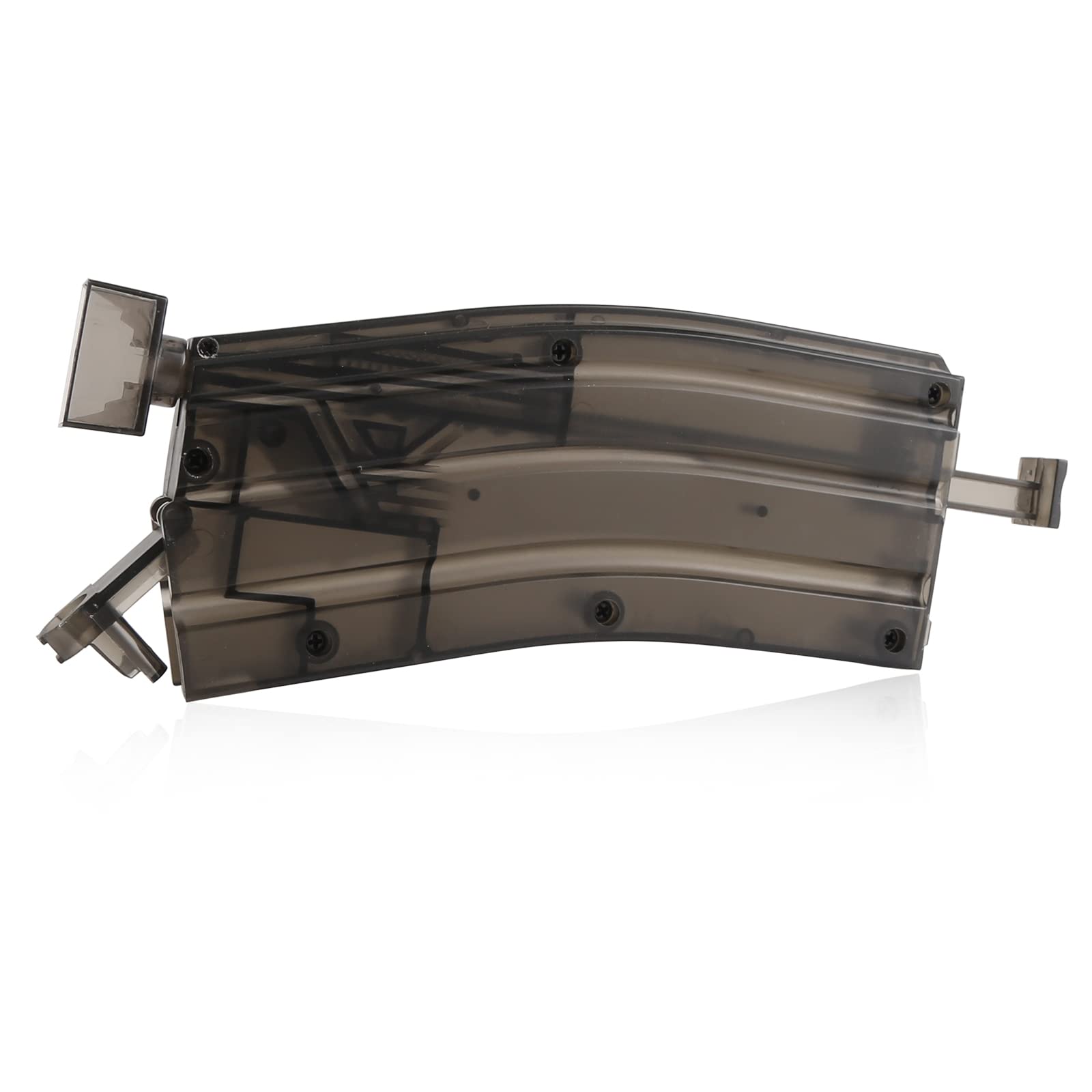 Airsoft Speed Loader Airsoft Paintball Semplificato 500Rd Bb Speed Loader Speedloader Tattico Militare Bb Box per Giochi di Guerra Accessori per Caccia con Pistola