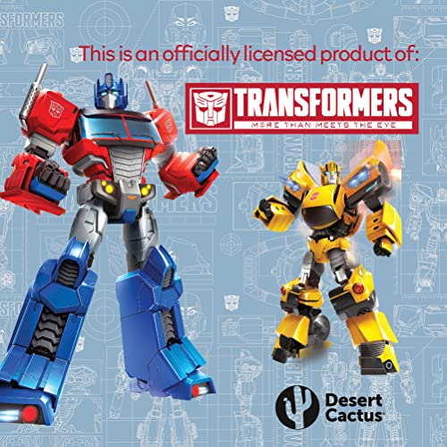 Invitaciones de Transformers para cumpleaños infantil con sobres de estilo D pack de 10 unidades 6