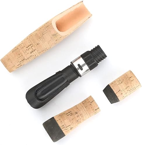 Miniatura 4 de TEAMWILL Mango de caña de pescar giratorio Corcho compuesto para Rod Building Handle Reel Seat